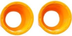 Resim Hanzete Benzin bidonu ağızlık değiştirme seti, çoğu 1/2/5/10 galon benzin bidonu için matkap ucuyla dökülmeyen benzin bidonu ağızlık değiştirme seti (3 set sarı) 