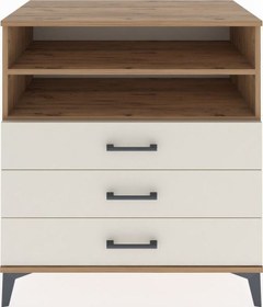 Resim Hyperion Şifonyer 2 Raflı 3 Çekmeceli 88x44x96 Çam-aytaşı Çam 