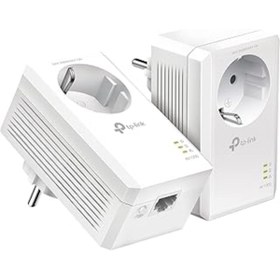 Resim NZM TİCARET Tl-Pa7017P Kit, Av1000 Gigabit Priz Soketli Powerline Adaptör Başlangıç Kiti 