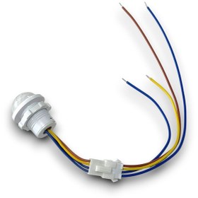 Resim Pır Hareket Sensörü 220v - 25cm Kablolu Ve Konnektörlü - 1 Adet 