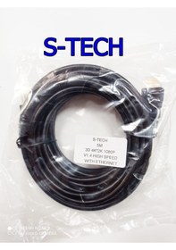 Resim S-Tech 5 Metre Hdmı 4K Kablo 