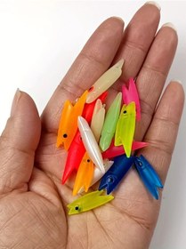 Resim Eagenset Silikon Balık Kafası Çapari Yapım Malzemesi 2 cm 5 Adet 