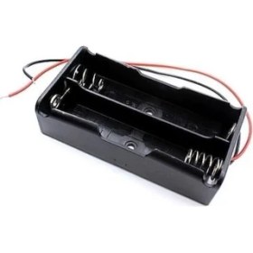 Resim Hobi Mekatronik 18650 2'li Pil Yuvasi(Lityumli-Ion) 