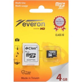 Resim Everon Micro SD Hafıza Kartı Adaptörlü 