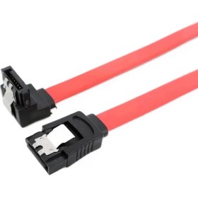 Resim Alfais 4784 Sata HDD Dirsek L 90 Derece Köşeli Kasa Içi Anakart Data Kablosu 