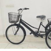 Resim Cargo Bisikleti 2960 Model Yük Bisikleti Pazar Bisikleti Siyah 24 Jant Dorello Bisiklet 