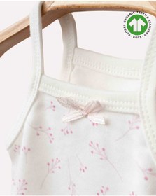 Resim kidstil Ip Askılı Çıtçıtlı Tekli Kız Body %100 Pamuklu&Organik 