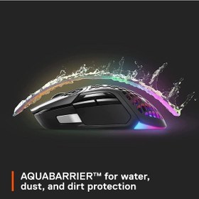 Resim Steelseries Aerox 5 Wireless Gaming Mouse - 74 Gram, 9 Tuşlu - Bl 