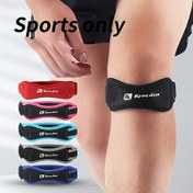 Resim Koşu, Basketbol, Bisiklet ve Günlük Aktiviteler için Spor Patella Dizlik - Uniseks Dize Stabilizatör 