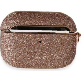 Resim Apple Airpods Pro 2 (2.nesil) Spell Simli Kılıf - Rose Gold 