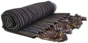 Resim Karatezgah El Dokuma Peştemal Siyah 