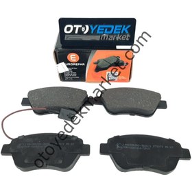 Resim PEUGEOT BİPPER (2008-2013) 1.4 HDI ÖN FREN BALATASI (ORİJİNAL EUROREPAR) 