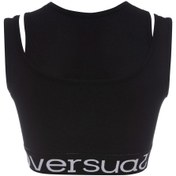 Resim OVERSUAL Rune Kadın Çift Katlı Crop T-shirt 