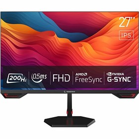 Resim Rampage Crimson CR27R200 27" 200 Hz 0.5 MS HDMI+DP HDR FHD G-Sync FreeSync Vesa IPS Monitör 