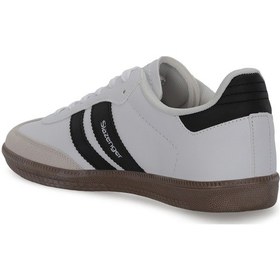 Resim Slazenger Indıa Beyaz / Siyah Günlük Spor Ayakkabısı Beyaz / Siyah | Unisex 