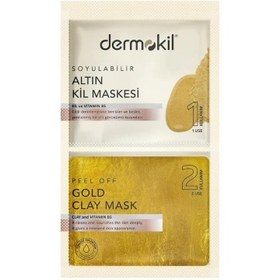 Resim Dermokil Soyulabilir Gold Maske 2x7,5ml 