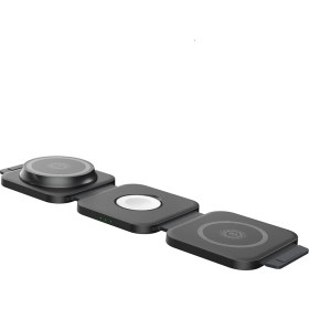 Resim Nettech NT-WCH03 3in1 18W Kablosuz Wireless Şarj 