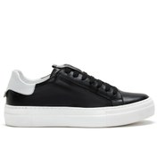 Resim Derimod Kadın Siyah Bağcıklı Deri Sneaker 25SFD290518 