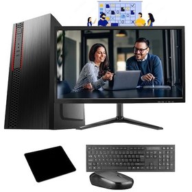 Resim Ramtech WorkForce OF310-148 i3-10100F 16 GB 128 GB SSD R5230 19.5" Free Dos Masaüstü Bilgisayar 