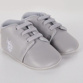Resim U.S. Polo Assn. Gri Bağcıklı Kız Bebek Ayakkabı 5274-30639 Gri 
