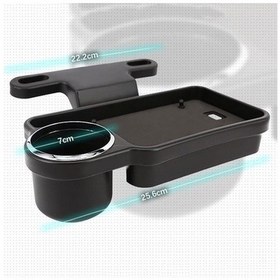 Resim Wholesale00 Otomotiv Su Bardağı Tutucu, Araç Koltuk Tutucu Siyah Siyah 