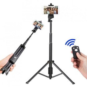 Resim Yunteng VCT-1688 Selfie Kumandalı Monopod Tripod Yunteng