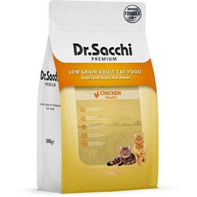 Resim Dr. Sacchi Basic Tavuk Etli Kedi Maması 1 Kg 