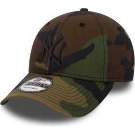 Resim New Era 9forty New York Yankees League Unisex Şapka 11357008 Kamuflaj 