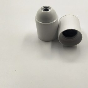 Resim Retro Vitrini Dekoratif Plastik E-27 Düz Duy Beyaz (2 ADET) 