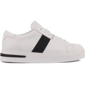 Resim Saillaker’s Sail Lakers - Beyaz Deri Bağcıklı Erkek Sneaker 