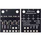 Resim Qtrx-Hd-04Rc 4'Lü Çizgi Algılama Sensörü (Sık Sensör Dizilimli) 