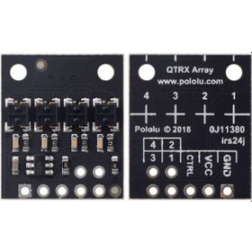 Resim Qtrx-Hd-04Rc 4'Lü Çizgi Algılama Sensörü (Sık Sensör Dizilimli) 
