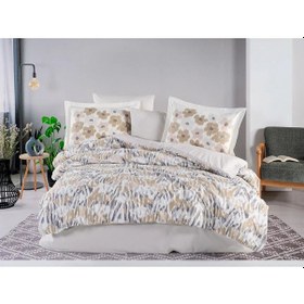 Resim Hobby Çift Kişilik Poplin Nevresim Penny Taş Görsel 