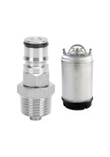 Resim Kosona Stainless Steel Npt 1/2" Dişli Top Kilit Postu - Corny Fıçı Adaptörü, Ev Çarpımı Aksesuarı Yerine Değiştirme Parçası 
