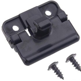 Resim Neevoyu Toyota Corolla Camry Highlander Ve Lexus Es300 İçin Siyah Plastik Merkezi Konsol Kol Dayama Kilit Kapak 2003-2016 