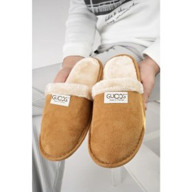 Resim Moda Fırsat Erkek Günlük Terlik Peluş Yıkanabilir Ev Terliği Misafir Çeyiz Damat Terliği 