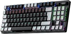 Resim Game Power Eva 5 60M Mekanik Blue Switch Türkçe Q 88 Tuş USB Gaming Klavye - 3 Yıl Garantili 