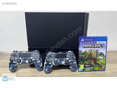Resim SONY PS4 500 GB + 2 KOL + Minecraft + GARANTİ + TAKAS KURYE !! 