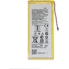 Resim Motorola Moto G4 Plus İle Uyumlu A+ Kalite Pil Batarya Ga40 