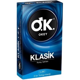 Resim Okey Prezervatif Klasik 10'lu 