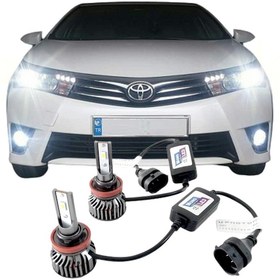 Resim Toyota Corolla Uyumlu LED KISA FAR AMPULÜ PHOTON MONO H11 