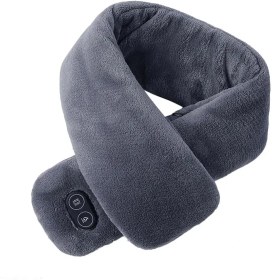 Resim Chaoduo Shop Gri Stil Yeni Kış Eşarp Isıtmalı Eşarp USB Kadın Isıtma Eşarp Çift Eşarp Atkısı Peluş Yaka Atkılar Şal Boyun Isıtıcı (Yurt Dışından) 