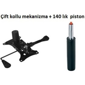 Resim Kamusalmarket Çift Kollu Mekanizma 140 Lık Piston Seti Ücretsiz Kargo 
