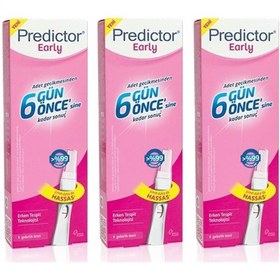 Resim Predictor Early Erken Gebelik Testi 3'lü Paket 