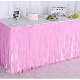 Resim Pembe Masa Eteği Tüm Yaşlar 