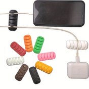 Resim 1 Adet Renkli 5 Delikli Kablo Düzenleyici Klips - Ev, Ofis ve Araba için Kolay Kurulumlu Tasarım - USB, Kulaklık & Şarj Kabloları için İdeal - Çok Renk Seçenekleri ile Dayanıklı Plastik, Kablo Tutucu, Depolama Malzemeleri, Yapışkan Askılar, Kullanışlı Kanca 