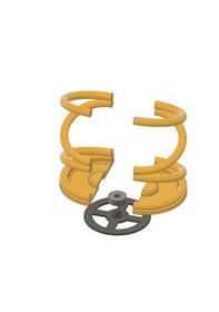 Resim Dekoratif Kalemlik - Pla Malzeme 15 Cm 3d Yazıcı Baskı 