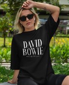Resim David Bowie - Ashes to Ashes Oversize Tişört 