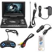 Resim Obay Taşınabilir 7.8 Inç Tv Ev Araba DVD Oynatıcı Hd VCD CD Mp3 Hd Evd Oynatıcı Tv/fm/usb/oyun 