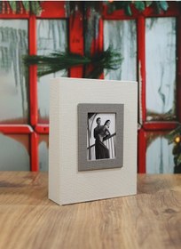Resim NRCN K57100 13 x 18 CM 100'lük Koton Desenli Fotoğraf Albümü 